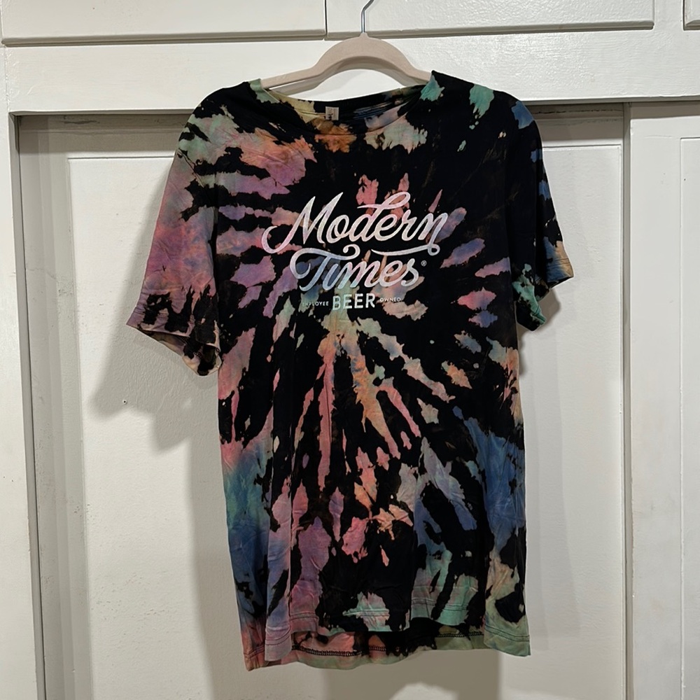 Brewery. Modern times tie-dye